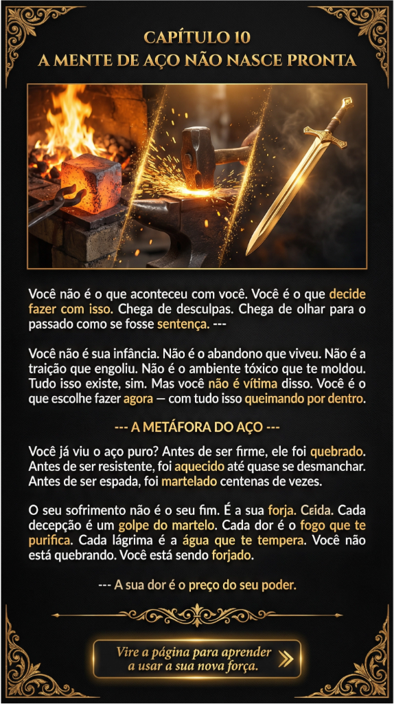 Capítulo 10 — A Mente de Aço